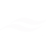 Minimalist White Wave Emblem